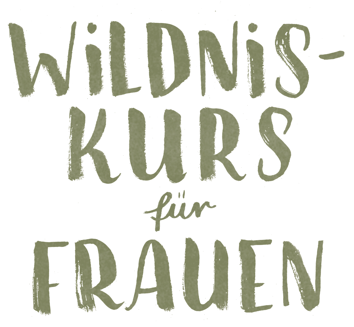 Wildniskurs für Frauen